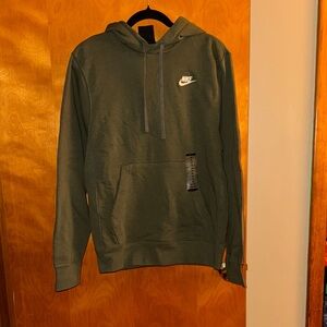 Nike Olive Green Pullover Hoodie